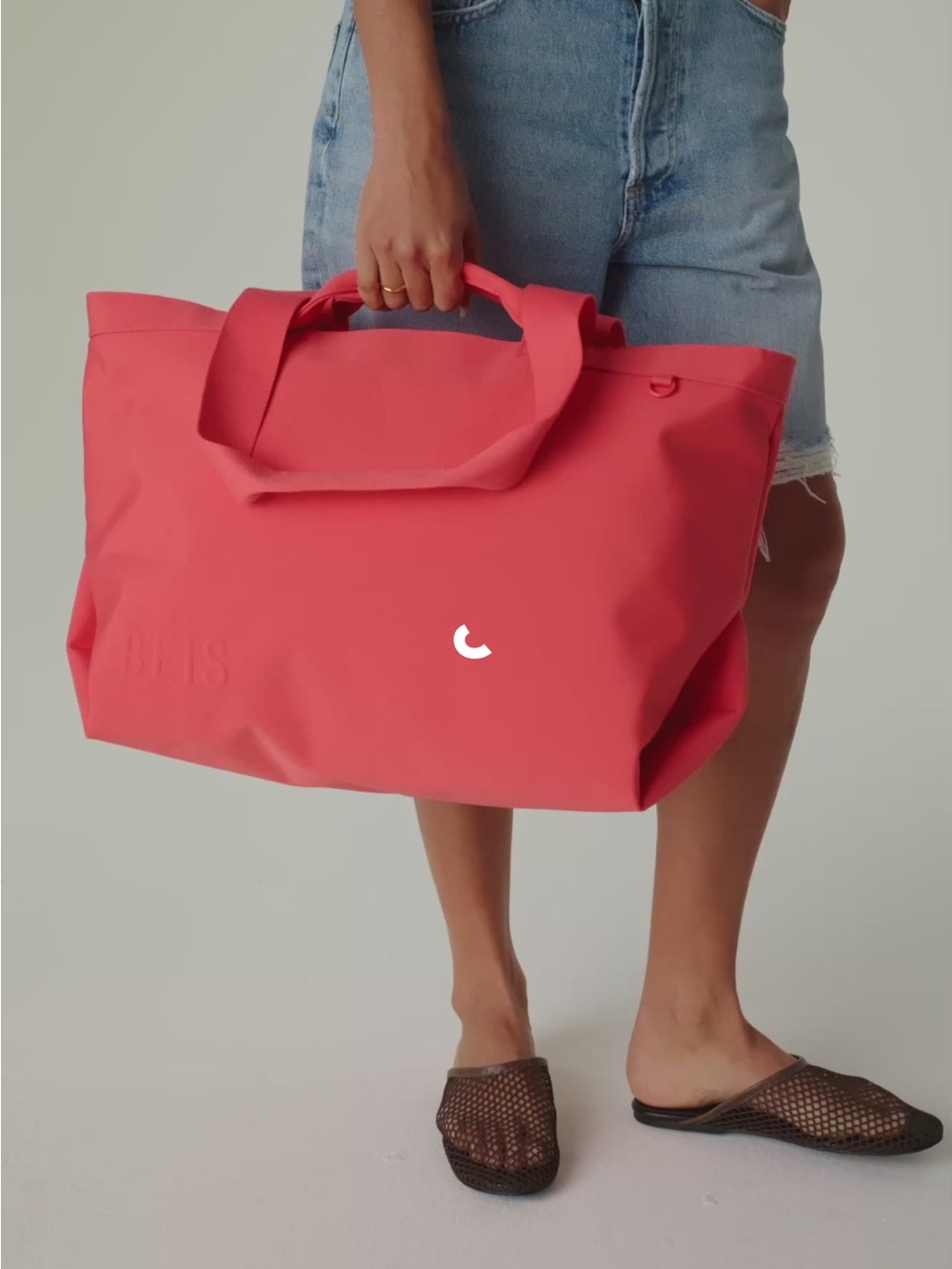 BEIS X Poppi Travel Tote in Fruit Punch - Picture 4 of 6